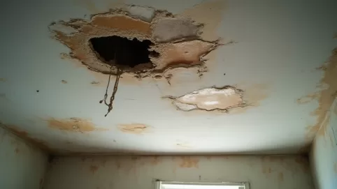 Koszt naprawy sufitu po zalaniu Wrocław